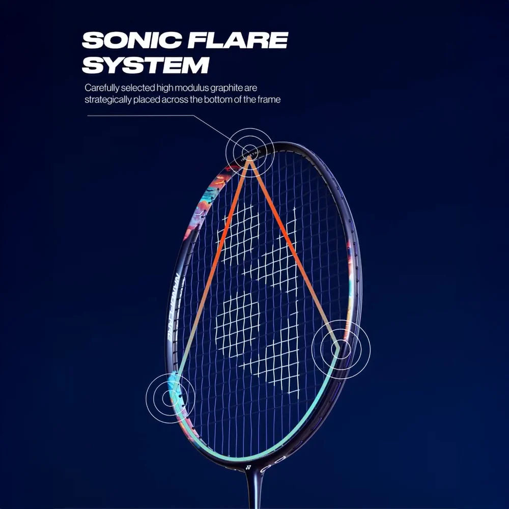 Yonex Nanoflare 700 Pro Midnight Purple Blue Badminton Racket Unstrung - Made in Japan | Professional Badminton Equipment for Competitive Play & Training
