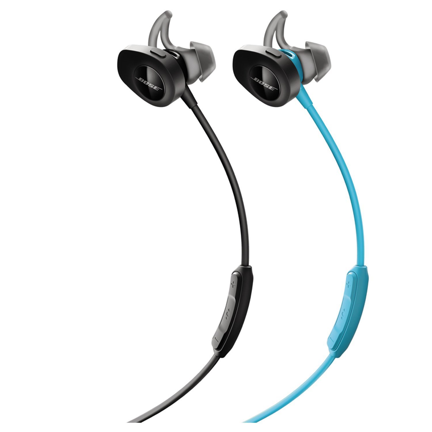 Bose SoundSport Wireless Bluetooth Headphones - Aqua Blue (Renewed Certified) | Sweatproof Sports Earbuds for Running, Gym & Workout | Noise Cancelling Headset for iPhone & Android