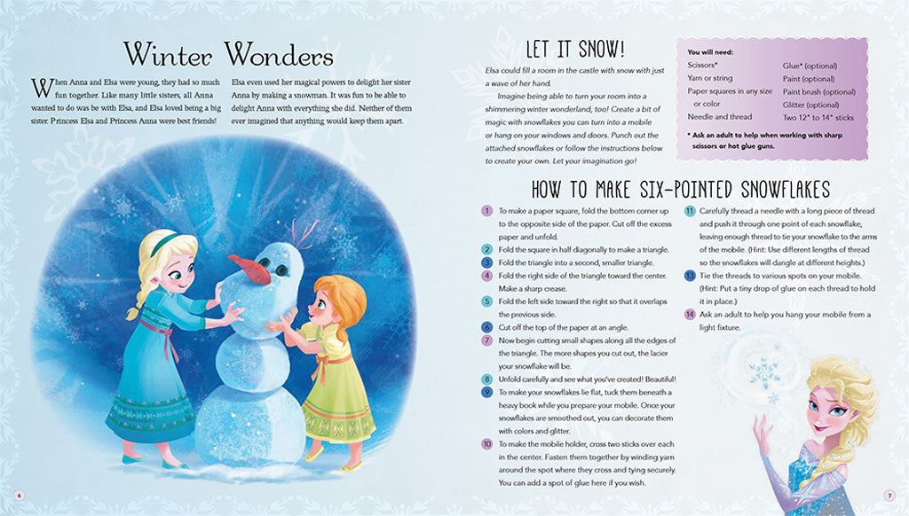 Disney Frozen: Elsa and Anna's Official Guide to Arendelle - Perfect for Kids' Birthday Gifts & Disney Movie Fans Collection