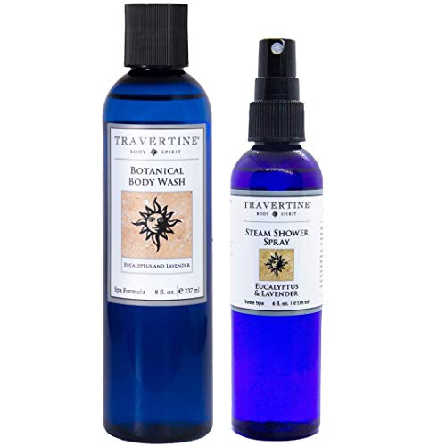 w/ Body Wash (Eucalyptus & Lavender)