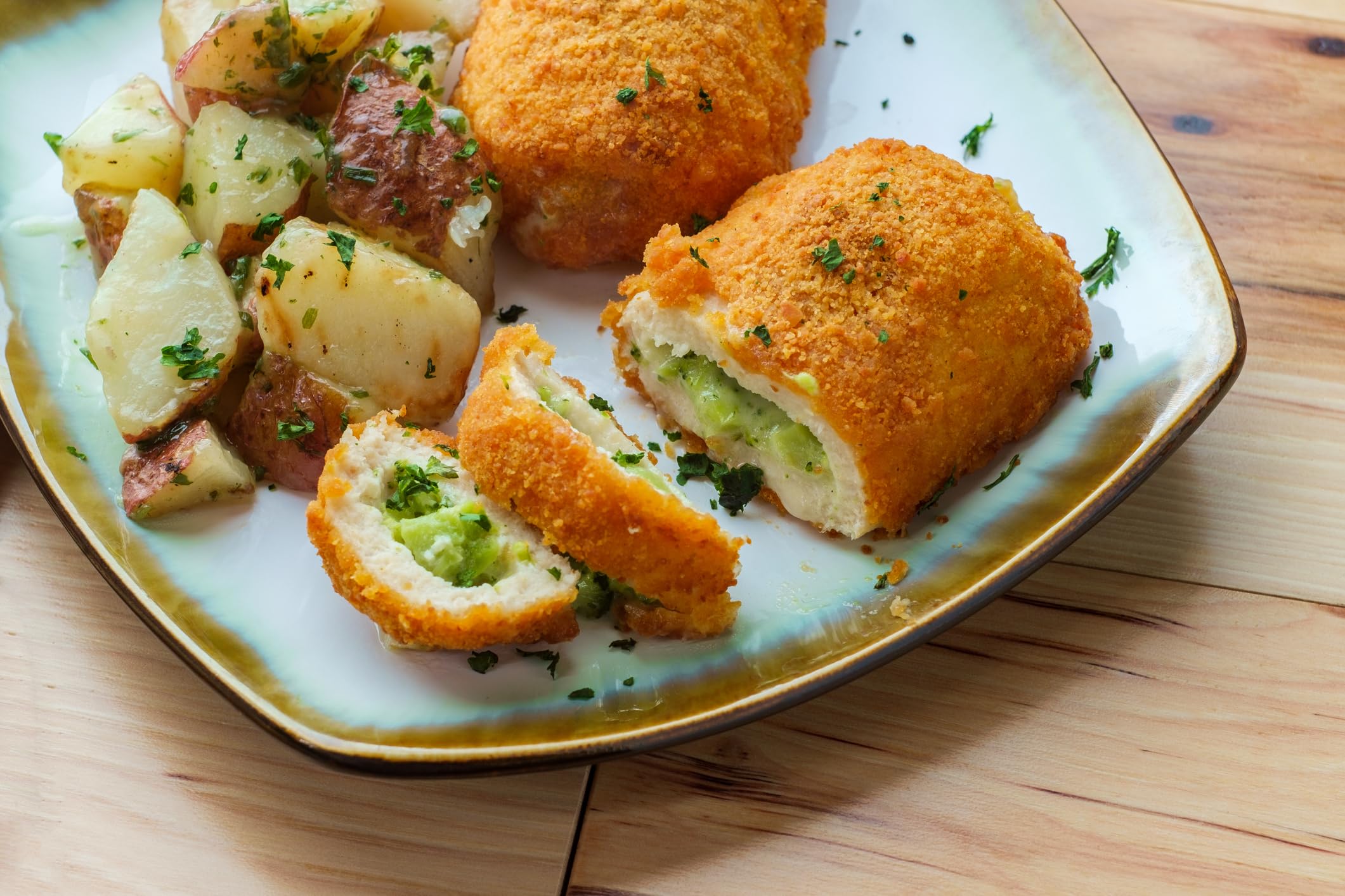 New York Steak & Seafood Frozen Stuffed Chicken Breasts with Broccoli & Cheese - 12 Pack of Premium Chicken Breasts Stuffed with Tender Broccoli Florets, Swiss and American Cheeses - Perfect for Family Dinners, Meal Prep, and Quick Gourmet Meals