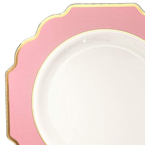 B. Imperial Rose Pink & Gold