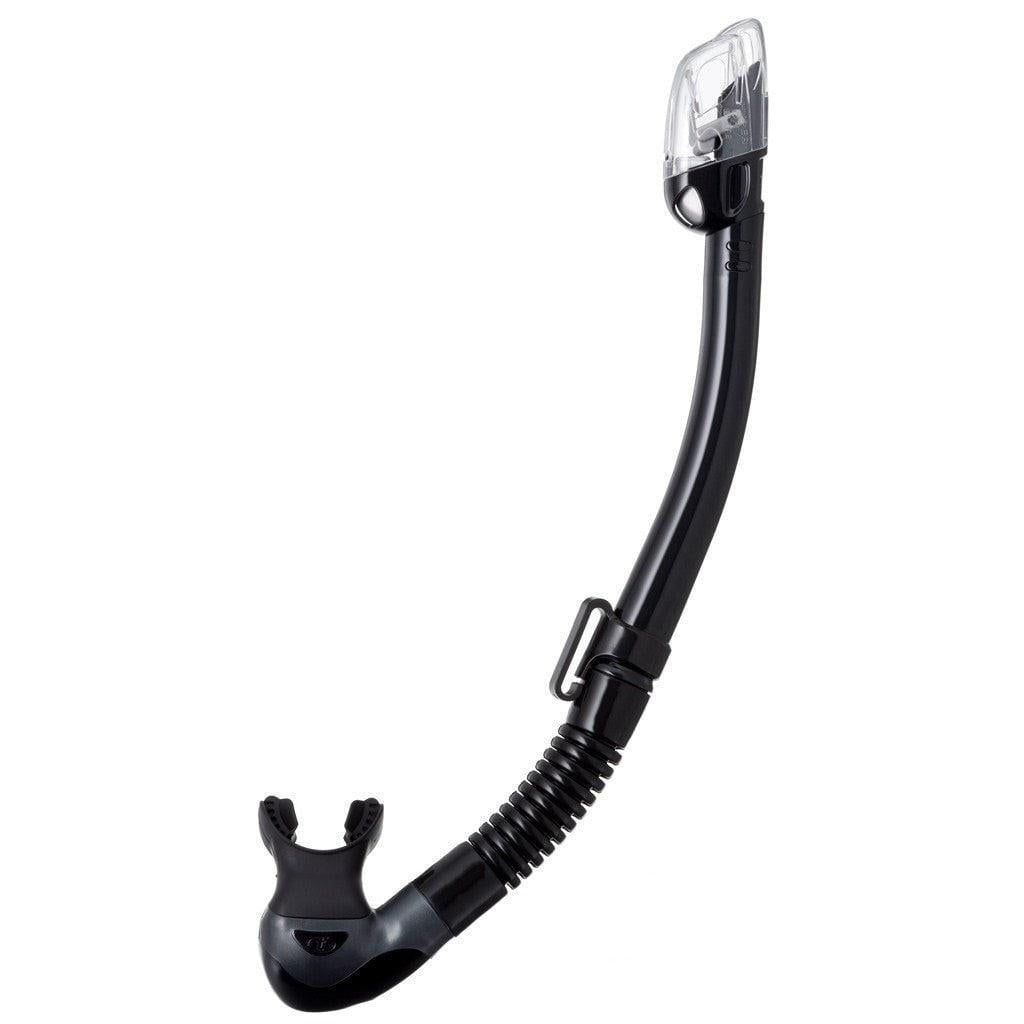TUSA Hyperdry Elite II Snorkel - Top Dry Snorkel for Comfortable Swimming & Freediving - Perfect for Ocean Adventures, Snorkeling Trips & Water Sports