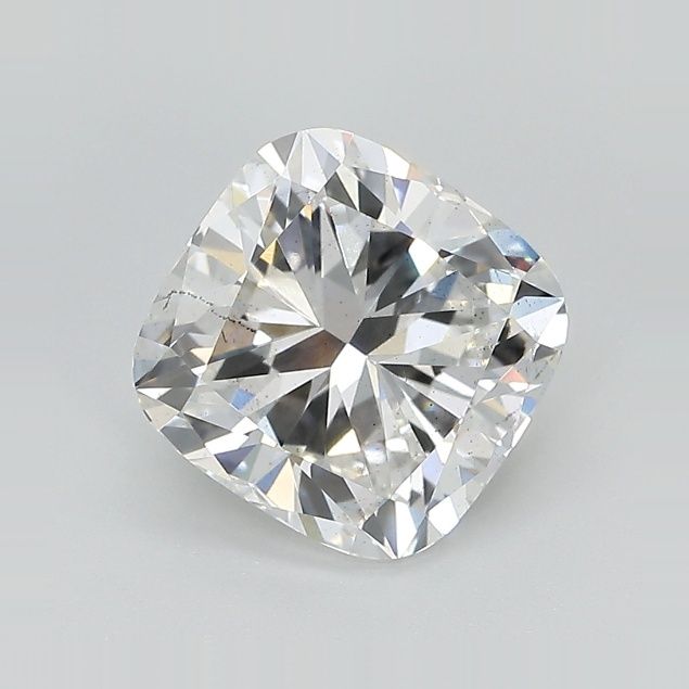 3.05 Carat E Color SI1 Clarity Cushion Cut Lab-Created Diamond - Perfect for Engagement Rings & Fine Jewelry