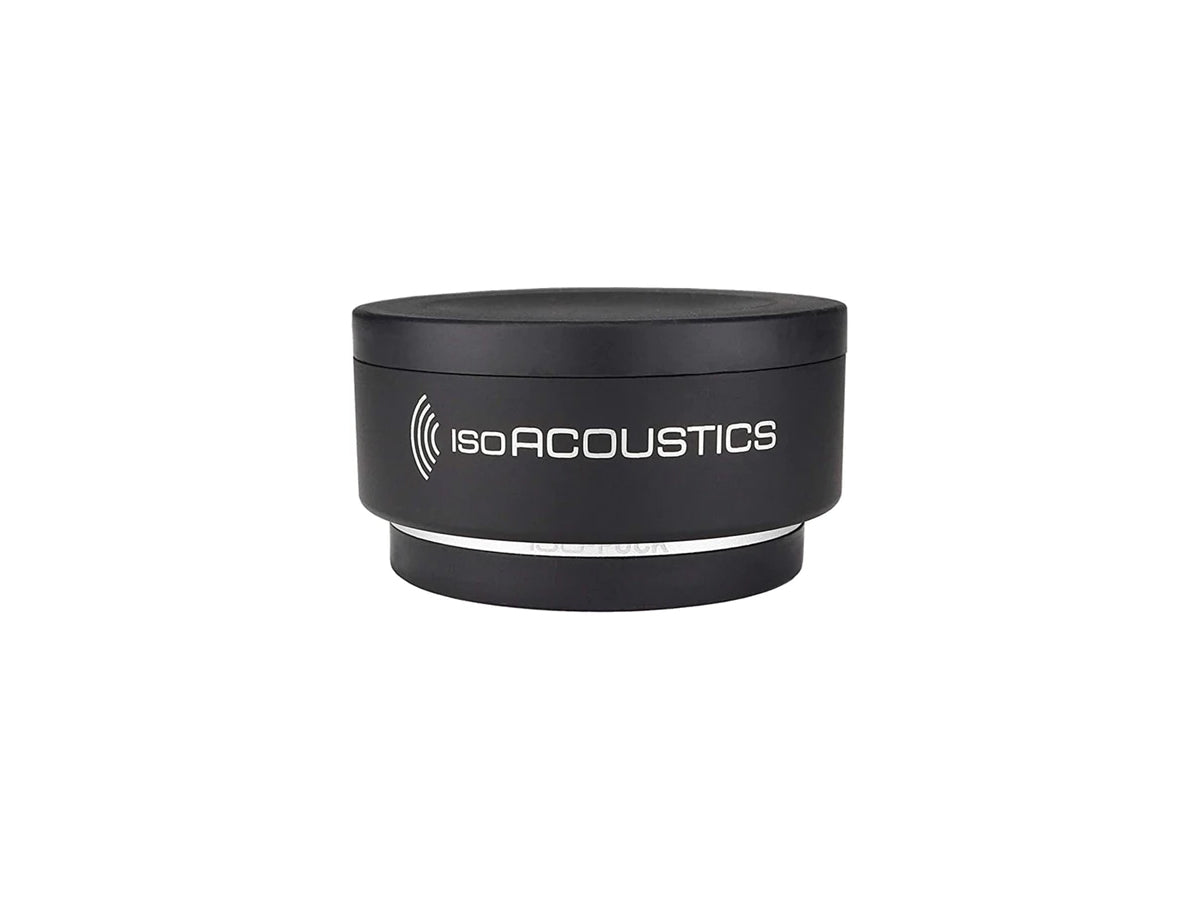 IsoAcoustics ISOPUCK Speaker Isolation Feet - Set of 2 - Vibration Dampening Pads for Studio Monitors & Bookshelf Speakers - Perfect for Home Audio, Recording Studios & Hi-Fi Systems