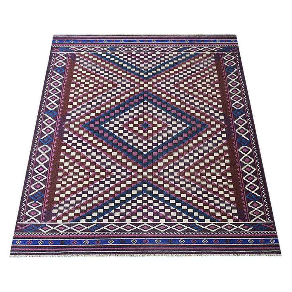 CelestialCascade Hand Knotted Wool Rug - Bohemian Style Area Rug for Living Room, Bedroom & Nursery - Soft & Durable Home Decor