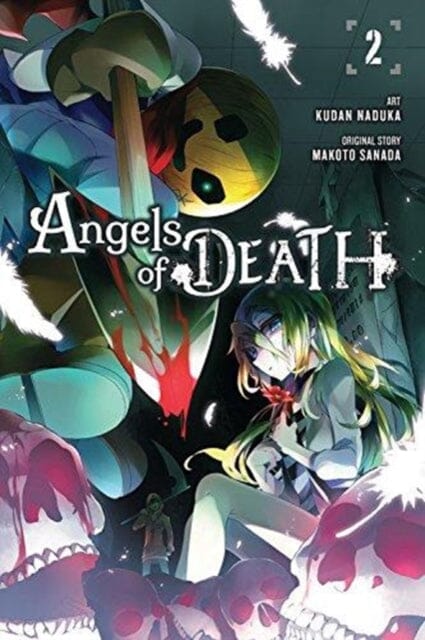 Angels of Death Vol. 2 Manga by Kudan Naduka - Horror Psychological Thriller for Manga Collectors & Anime Fans