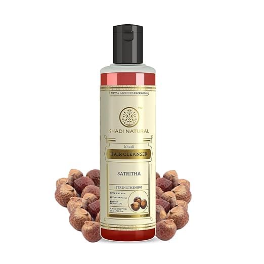 Natural Satritha Herbal Shampoo for Strong Hair Growth | 210ml | Controls Hair Fall & Repairs Damaged Hair | Suitable for All Hair Types | Perfect for Daily Use & Hair Care Routine
