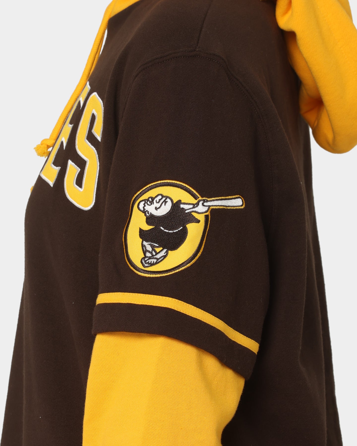47 Brand San Diego Padres Shortstop Hoodie - Brown MLB Baseball Fan Apparel for Men & Women - Perfect for Game Day & Casual Wear
