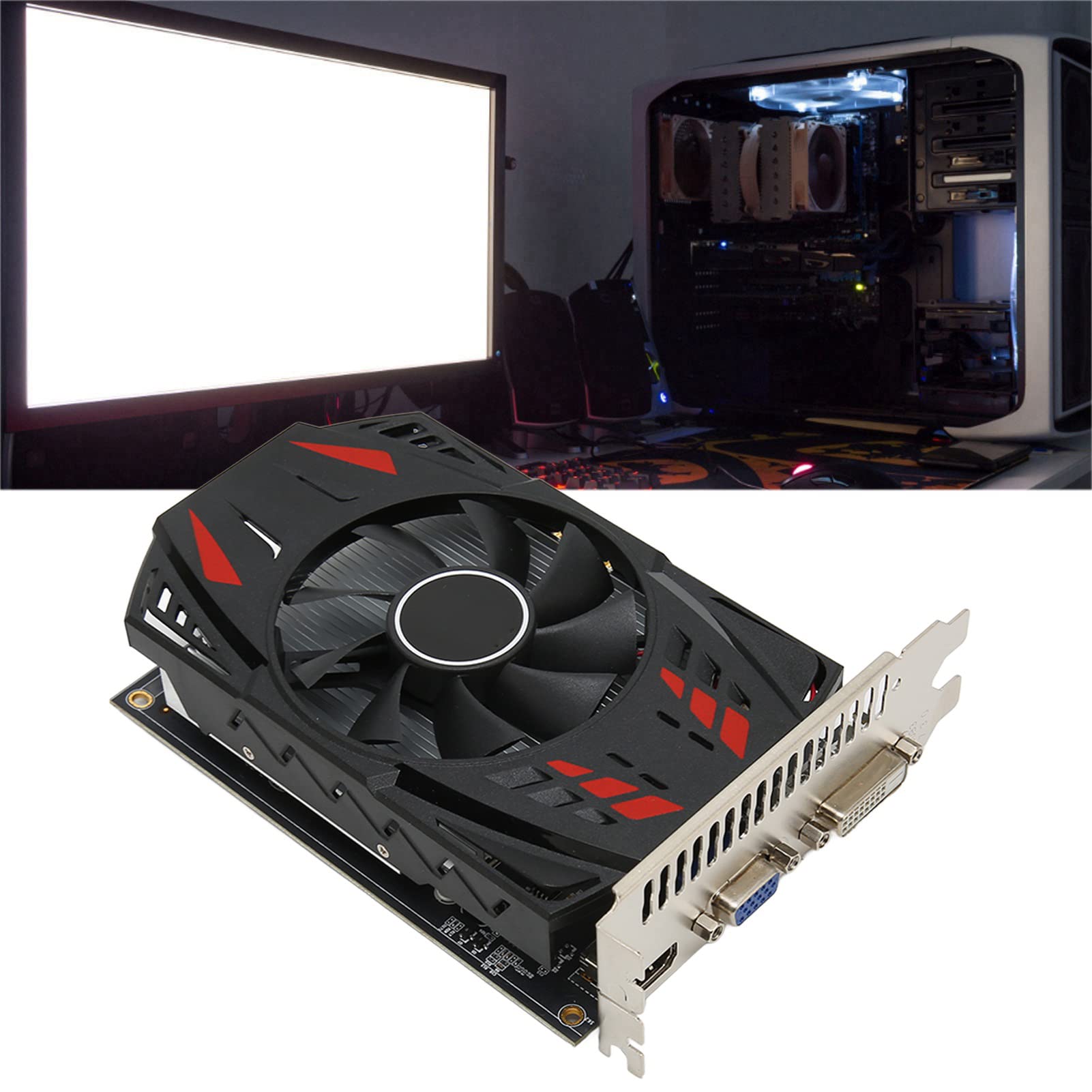 Best Gaming Graphics Card for PC - 700MHz GPU Clock, 2GB GDDR5 VRAM | High Performance Desktop GPU for Gaming, Video Editing & Streaming
