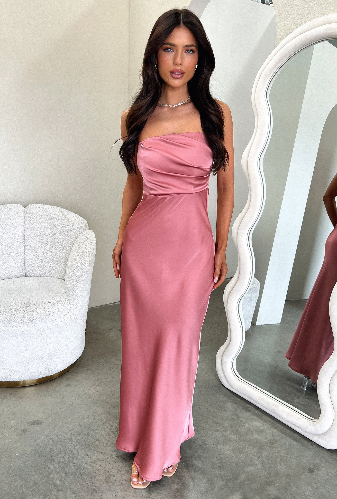 Elio Dress - Elegant Rose Floral Summer Maxi Dress for Women | Perfect for Beach Vacations, Weddings & Date Nights