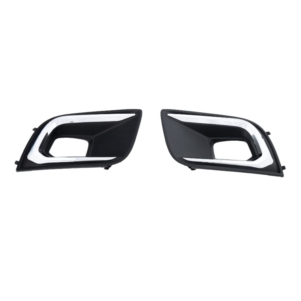 2018-2020 Toyota Sequoia LED Fog Light Kit - Complete Assembly with Bezel, Switch & Wiring Harness (Left & Right) - Durable Replacement for Improved Visibility in Rain & Fog