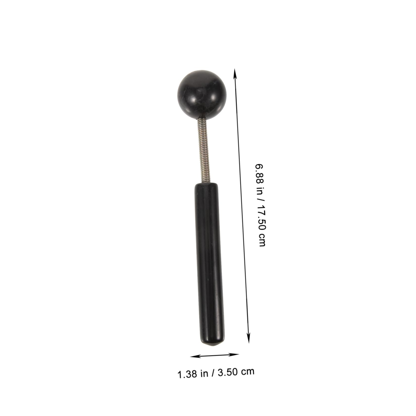 VANZACK Feather Hammer Massager - Metal Black Body & Shoulder Massage Tool with Comfortable Roller for Relaxation | Perfect for Home, Office, and Travel Use to Relieve Muscle Tension and Stress