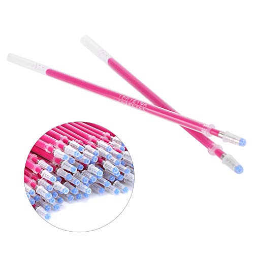 100pcs Heat Erasable Fabric Marking Pens - Washable & Reusable Sewing Markers for Quilting, Dressmaking & DIY Projects - Perfect for Fabric, Clothes & Crafting (Great for Beginners & Professionals)