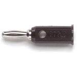 Pomona Electronics 1809-0 Banana Plug Connector - 1 Port Female to Panel Mount (2-Pack) - Perfect for Test Leads, Audio Equipment & Electrical Projects