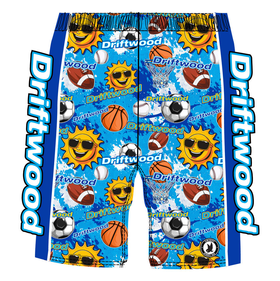 Boys & Mens Driftwood Shorts - Comfortable Casual Summer Shorts for Outdoor Activities, Beach, and Travel