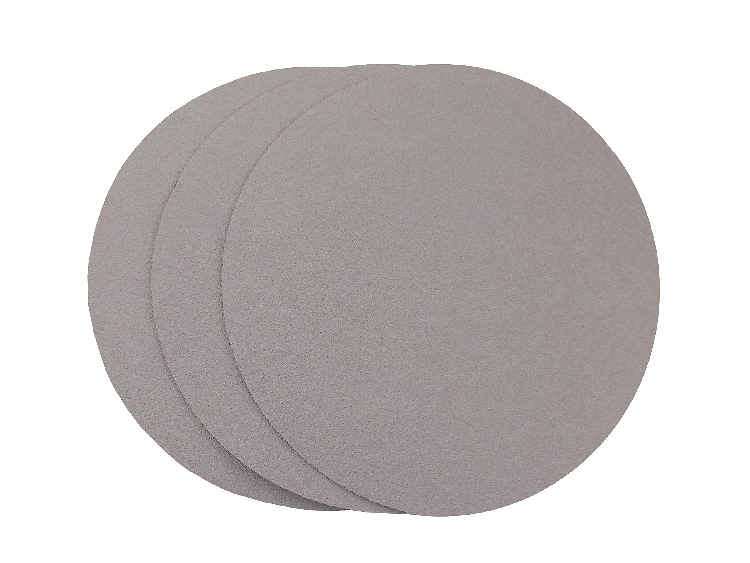 Premium 11 Inch No Hole Film Backed Hook and Loop Sanding Discs - White Aluminum Oxide 1000 Grit (25 Pack) - Perfect for Wood Sanding, Auto Body Repair, Paint Prep, Metal Polishing & Plastic Finishing - Ideal for DIY Projects, Professional Workshops & Automotive Refinishing