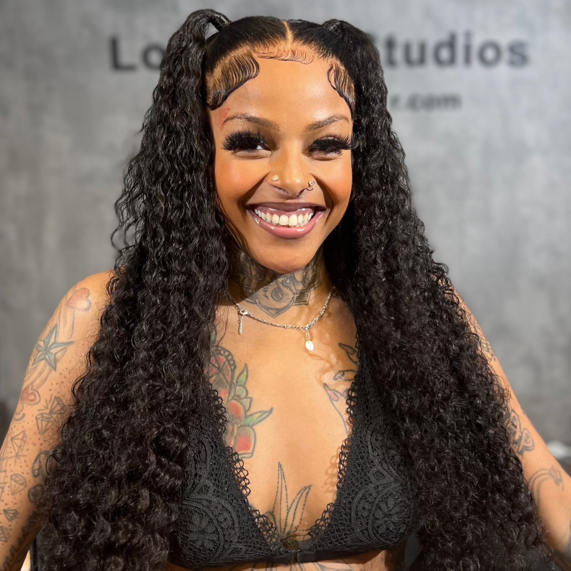 13x6 HD Lace Front Wig with 200% Density - Natural Black Straight Hair Frontal Wig for Women - Perfect for Daily Wear, Parties & Special Occasions