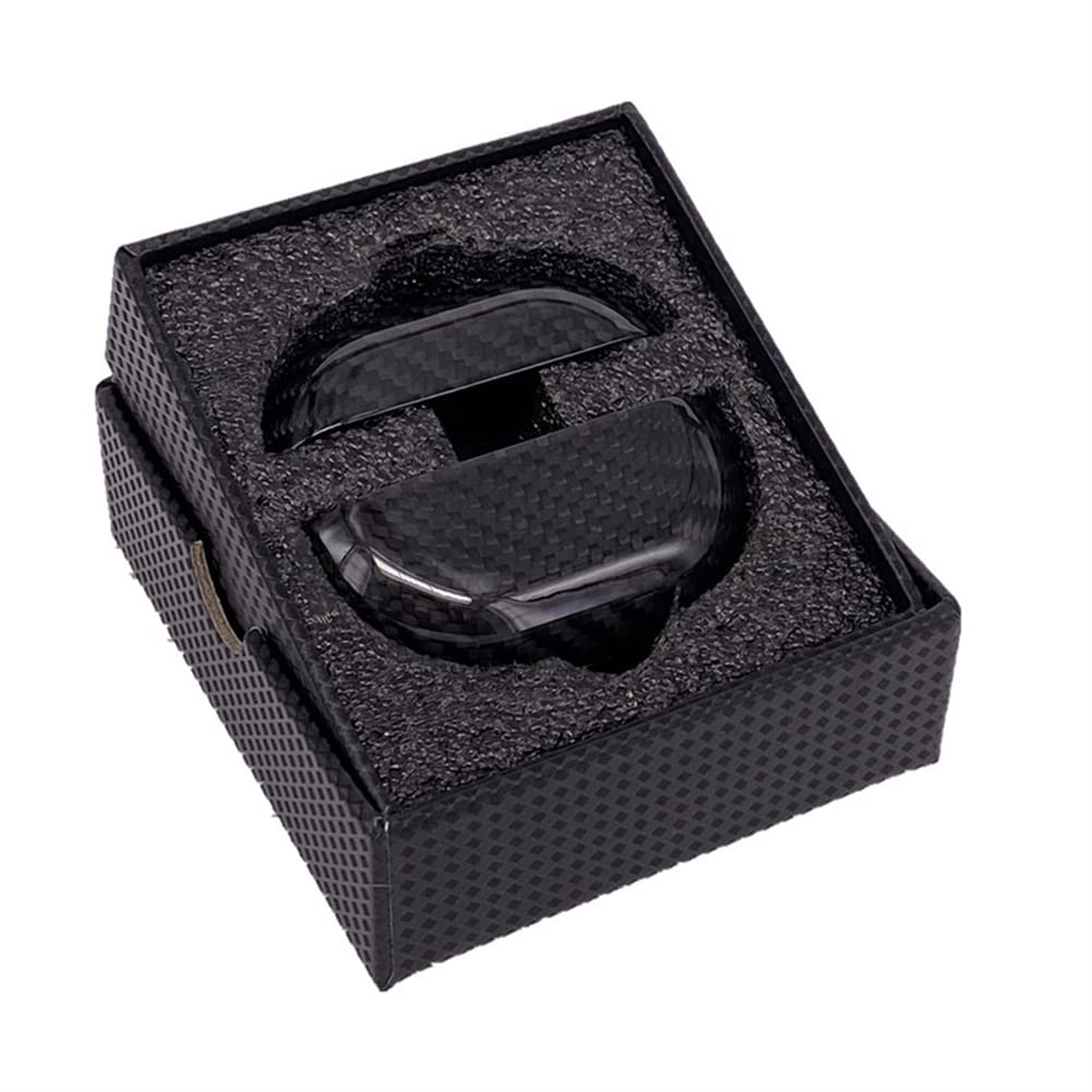**Durable Aramid Fiber Case for Huawei Freebuds Pro - Carbon Fiber Protective Cover (Shine Black) | Shockproof & Scratch-Resistant | Perfect for Travel, Work & Gym**