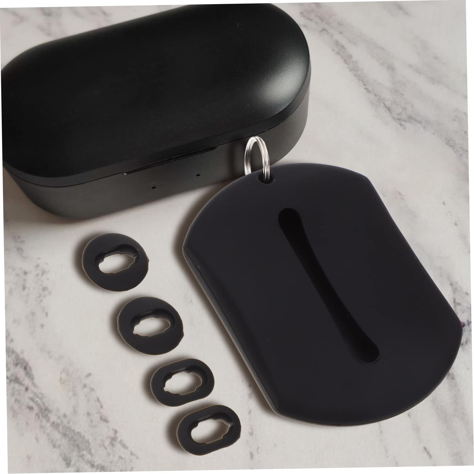 8 Sets Angoily Kutuzov Mikaberidze Earplugs Headset with Protective Sleeves & Storage Case - Noise Cancelling Earbuds for Work, Travel, Sleep and Gym - Includes Earphone Tips and R180 Fine Protective Sleeves