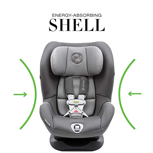 Cybex Sirona M SensorSafe Convertible Car Seat - Safe & Comfortable Infant to Toddler Car Seat with Side Impact Protection - Perfect for Family Travel & Daily Commutes