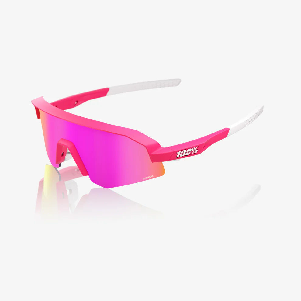 SLENDALE Youth 100% UV Protection Sunglasses - Pitaya HiPER Vital Pink Mirror Lens for Women & Men - Perfect for Beach, Driving & Outdoor Activities