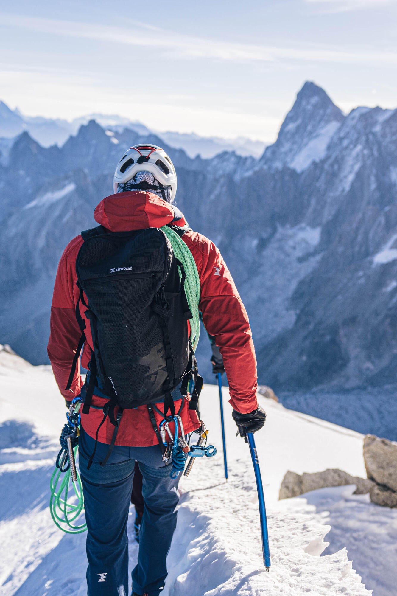 Simond Alpinism 22L Mountaineering Backpack - Lightweight Climbing Pack for Hiking, Rock Climbing & Alpine Adventures | Durable Outdoor Gear for Men & Women