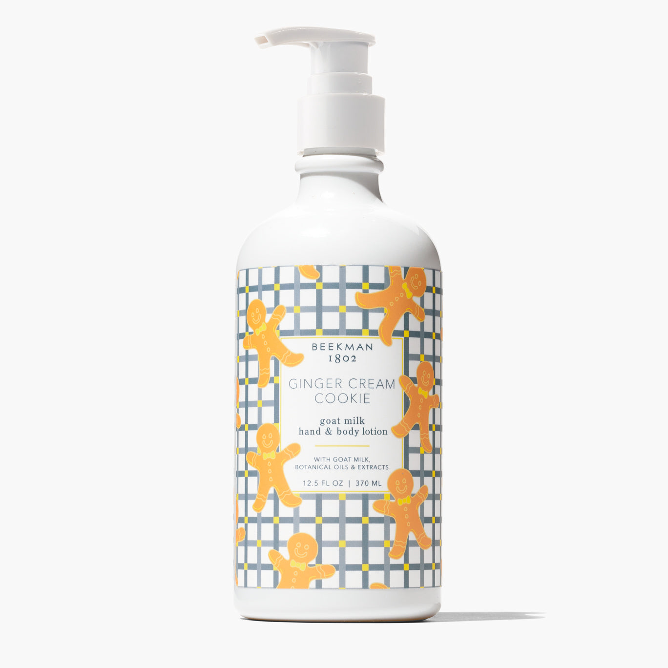 Ginger Cream Cookie Scented Lotion - Moisturizing Body Cream with Warm Spicy Cookie Fragrance - Perfect for Winter Skincare & Gift Giving
