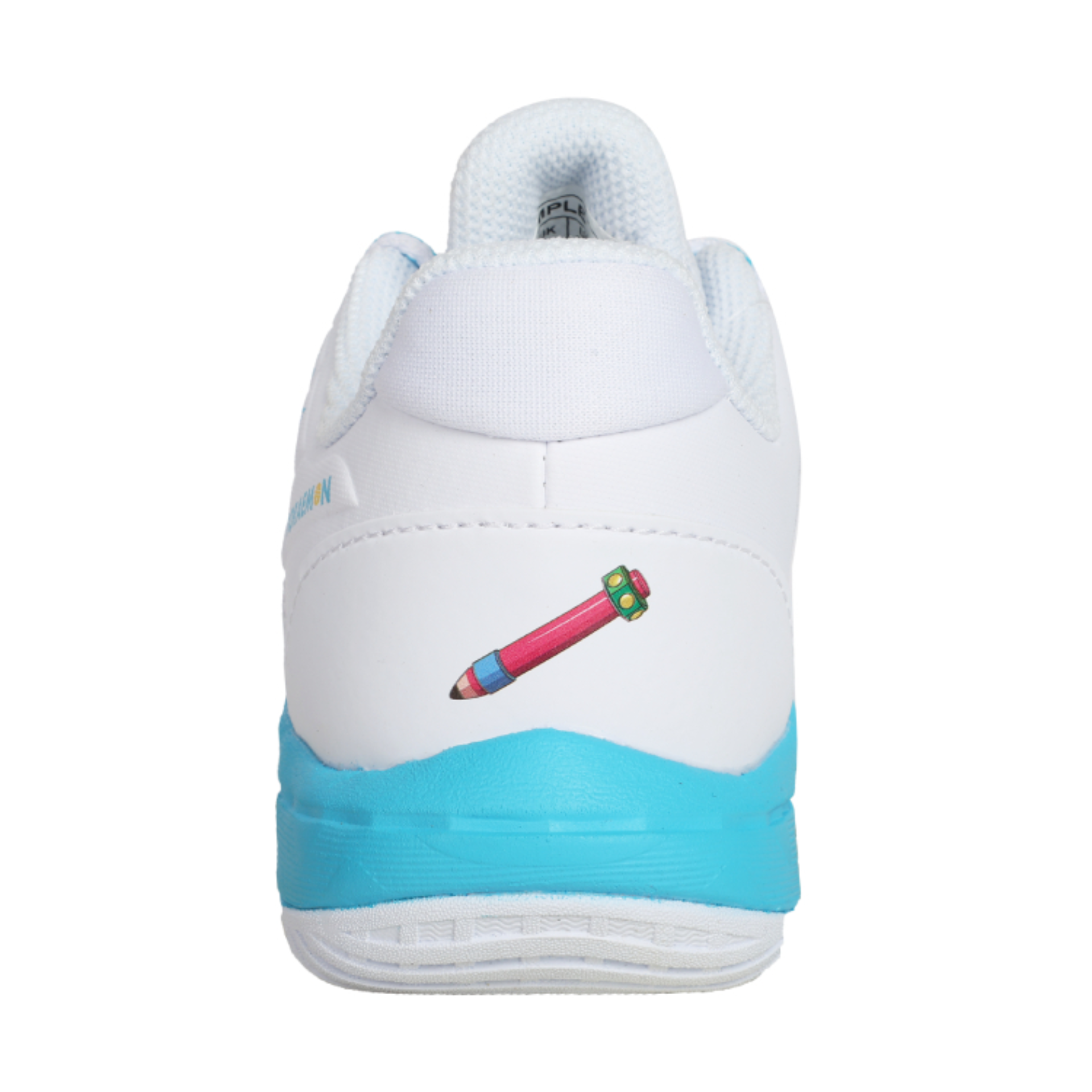 Victor X Doraemon P DRMJR Junior Court Shoes for Kids - Bright White - Comfortable Sneakers for School, Sports & Daily Wear