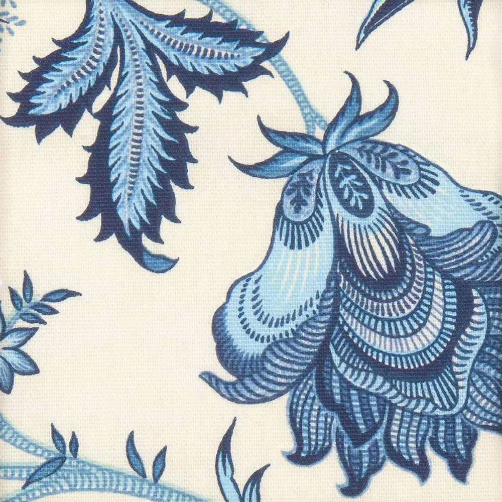 Blue Floral Table Runner - 72 Inch Long Table Decor for Dining Room, Wedding, Party & Home Decor - Elegant Tablecloth & Table Linens for Special Occasions