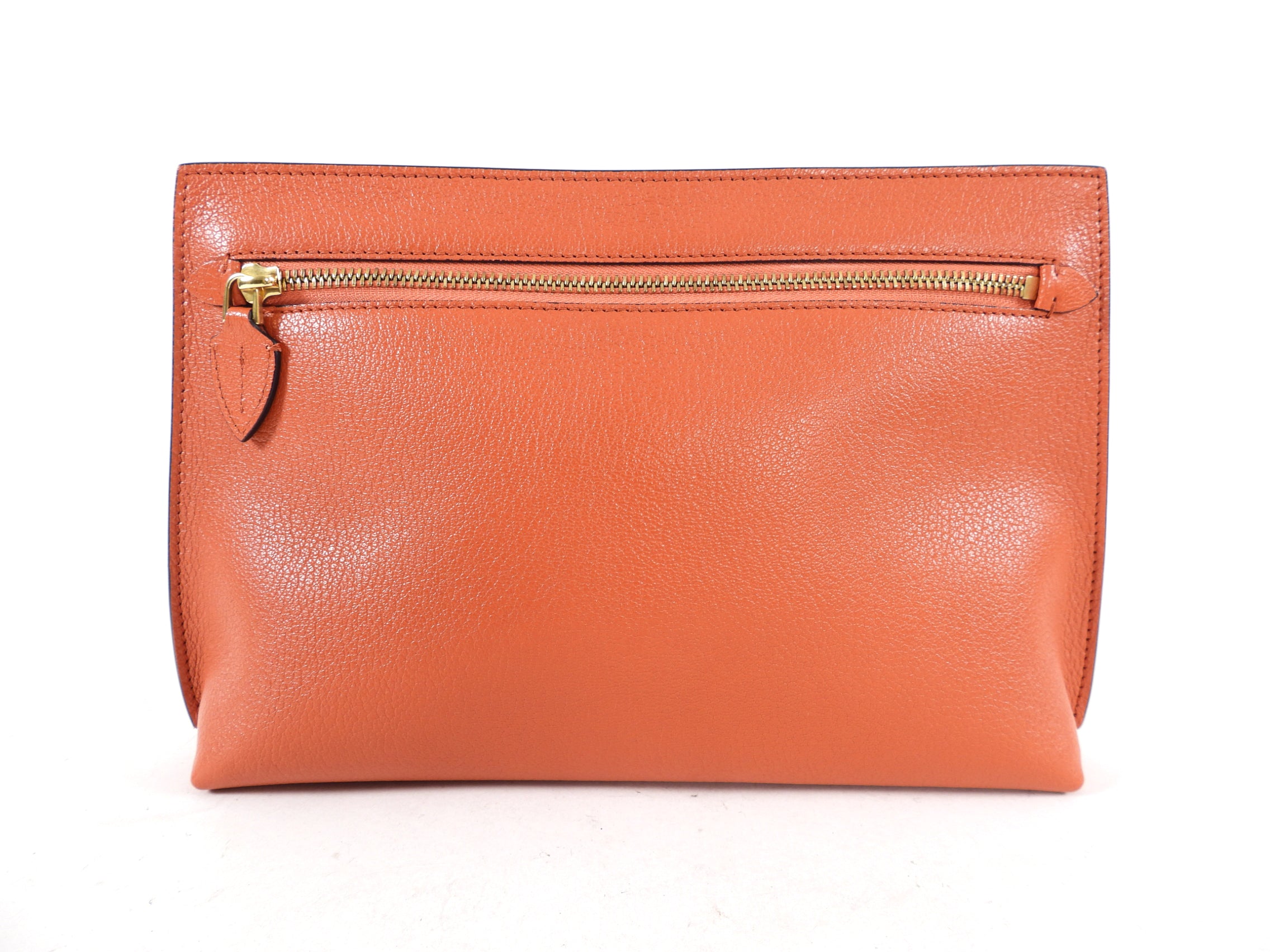 Burberry Clementine Orange Pendleton Clutch Bag - Luxury Designer Crossbody Handbag for Women | Perfect for Parties, Weddings & Evening Events