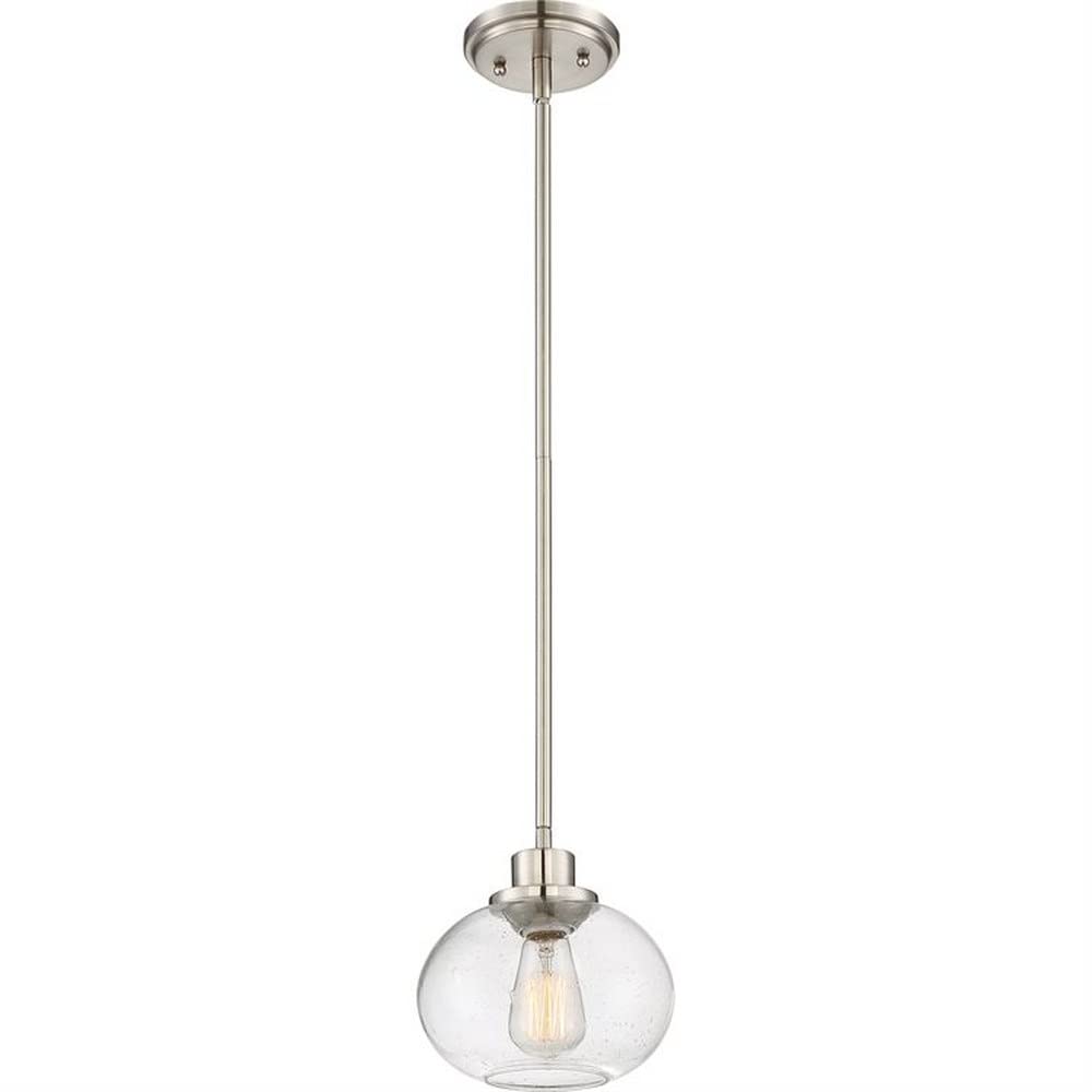 1 Light Small Mini Pendant - Transitional Style Ceiling Light Fixture 71-Bel-2242945 | Perfect for Kitchen Island, Dining Room & Bedroom Lighting