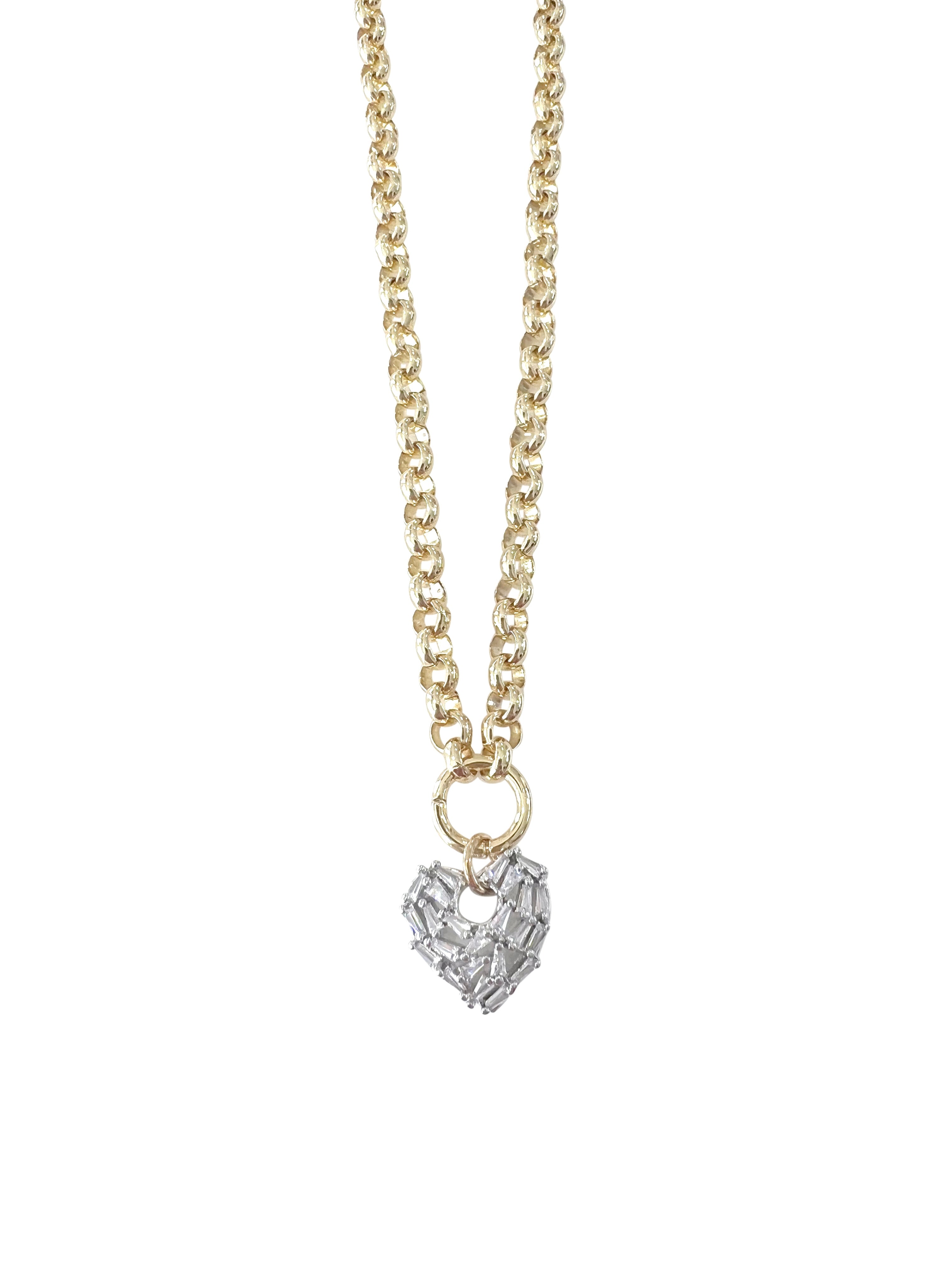 Sicily Necklace for Women - Elegant Gold Plated Pendant with Cubic Zirconia - Perfect for Parties, Weddings & Everyday Wear