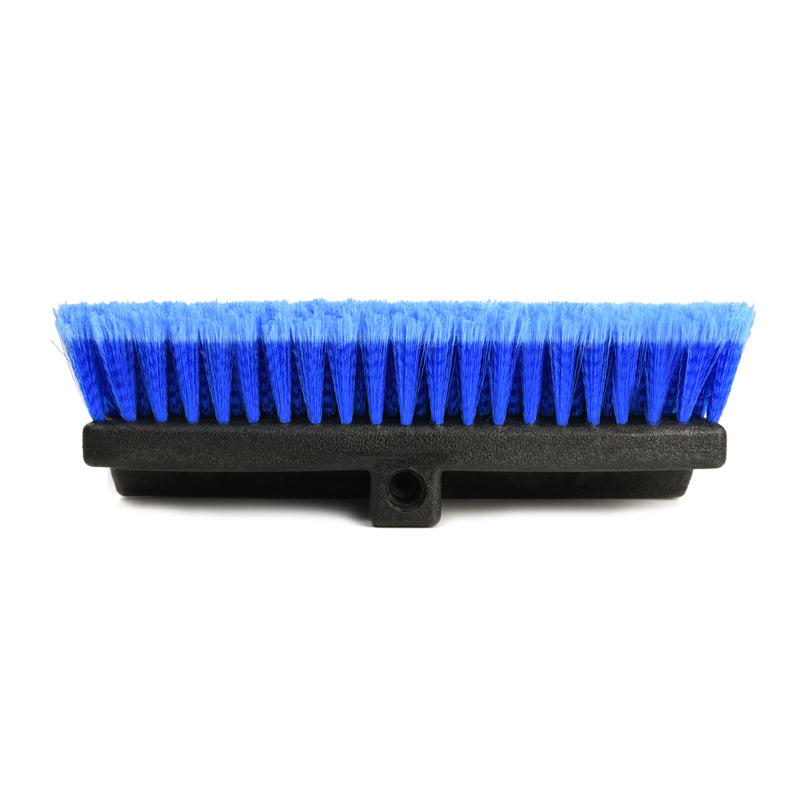 10-Piece Wide Angle Feathered Flow-Through Brush Head Set for Professional Hair Styling - Perfect for Salons, Home Use & Travel