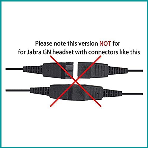 Plantronics QD Headset Y-Splitter Adapter - Dual 3.5mm Y-Cable Connector for Training & Call Center Headsets | Perfect for Team Coaching, Call Monitoring and Multi-Device Audio Sharing