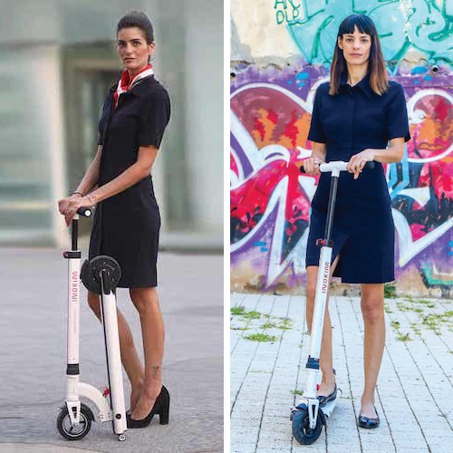 INOKIM Mini 2 POS Electric Scooter - Lightweight Foldable Commuter Scooter with LED Display | Perfect for Urban Commuting, Campus Travel & Last-Mile Transportation