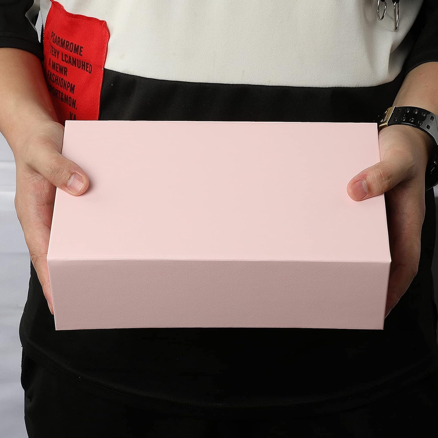 BETTPACK 5PCS Magnetic Gift Boxes - Pink Collapsible Packaging for Birthdays & Holidays