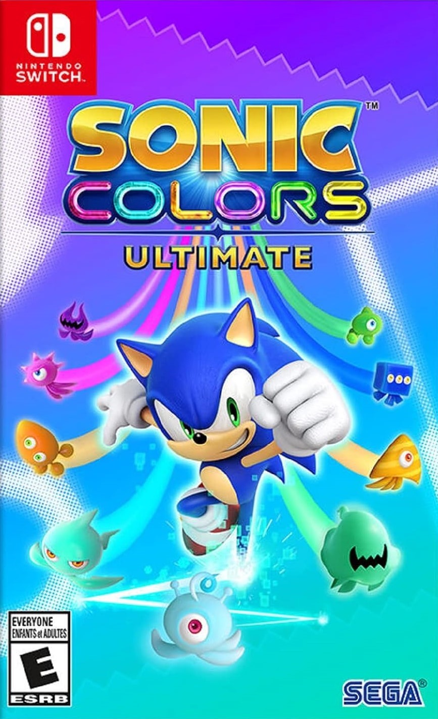 Sonic Colors Ultimate - Nintendo Switch Game | Fast-Paced Platformer Adventure for Kids & Adults | Perfect for Family Game Nights & Solo Play