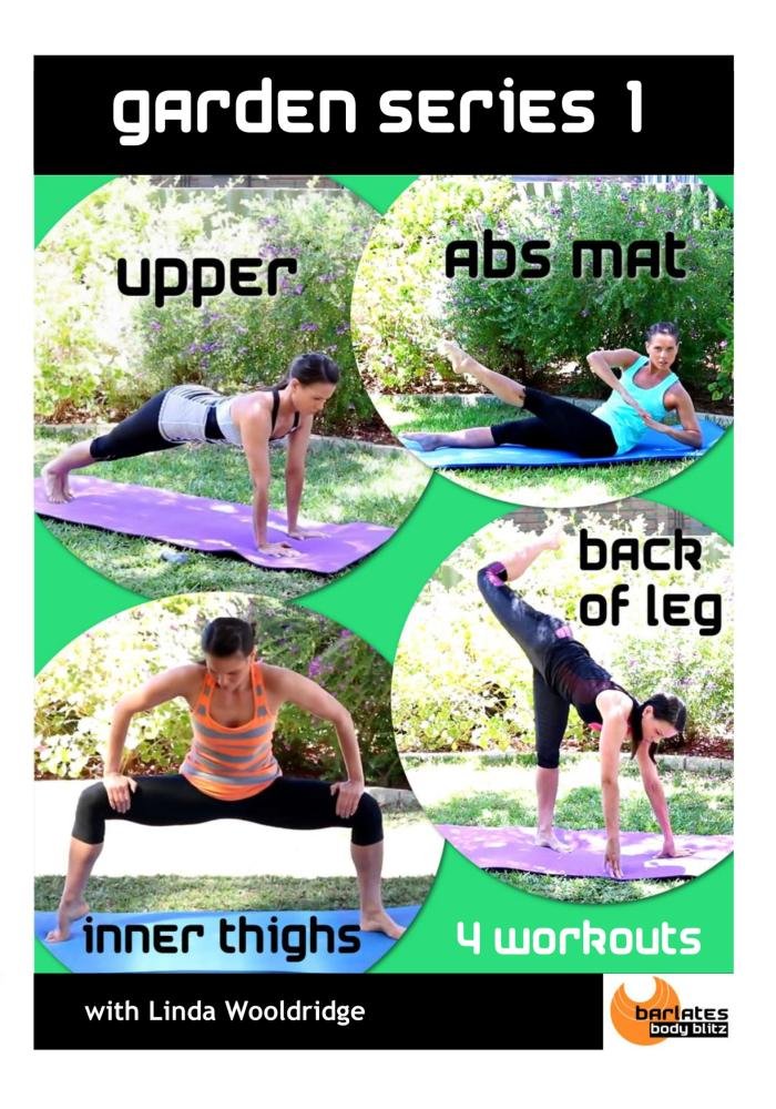 Barlates Body Blitz Garden Series 1-4 Workouts - Effective Home Fitness DVDs for Weight Loss & Toning | Perfect for Yoga, Pilates & Cardio Training