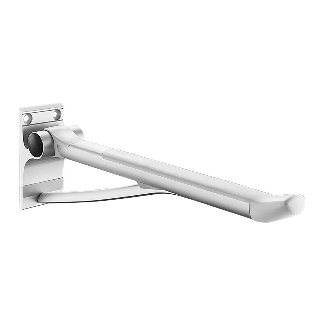 Foldable Aluminum Toilet Safety Handrails - Adjustable Bathroom Grab Bars for Elderly & Disabled, Non-Slip Commode Armrest with Secure Grip - Ideal for Bathroom Safety, Shower Support & Mobility Assistance