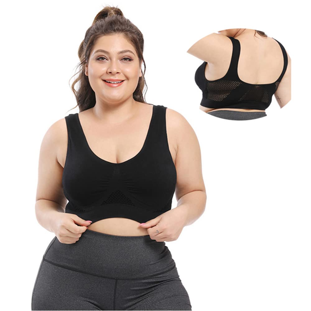 2022 Summer Women's Breathable Cool Lift Up Air Bra - Seamless Air Permeable Cooling Comfort Bra with Removable Pads | Perfect for Yoga, Gym Workouts & Everyday Wear