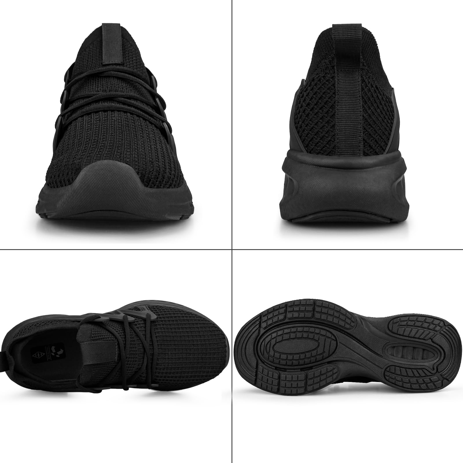 **Men's Slip-On Walking Shoes - Lightweight, Breathable & Non-Slip Running Sneakers for Gym, Tennis & Casual Wear | Perfect for Workouts, Travel & Everyday Comfort**