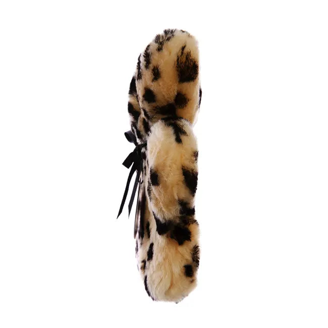 Flatout Baby Bear Leopard Print Blanket - Soft & Cozy Plush Throw for Kids, Nursery, and Playtime - Perfect for Cuddling, Napping, and Nursery Decor