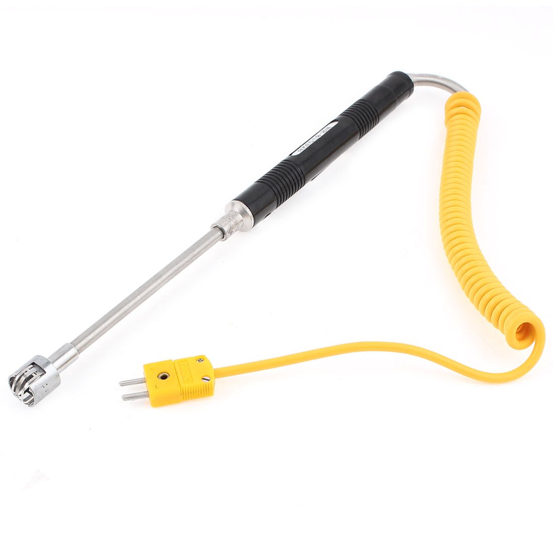 K Type Thermocouple Probe Sensor -50°C to +500°C - High Precision Temperature Controller for Industrial & HVAC Use | Compatible with Batteries & Chargers