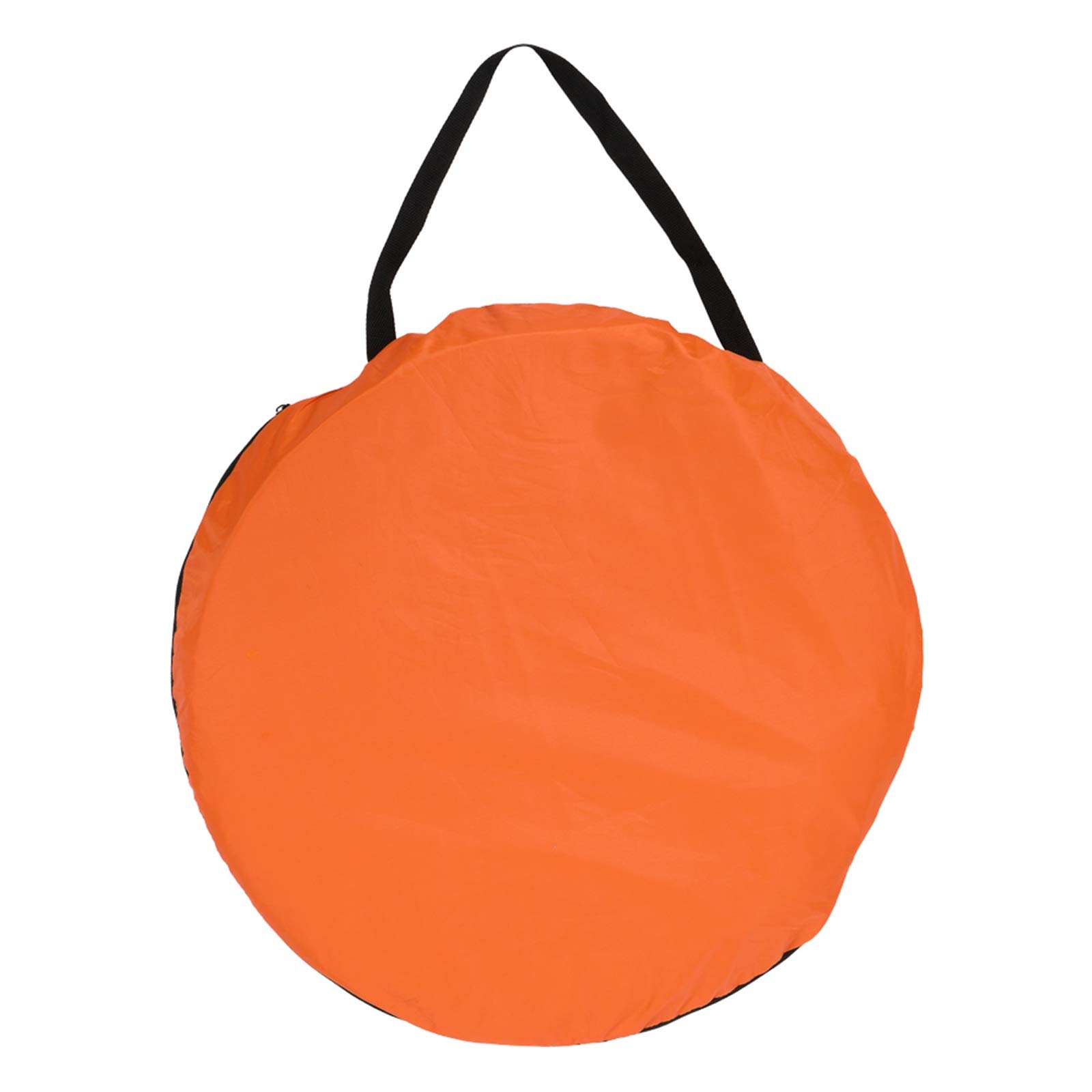 Portable Pop Up Privacy Shower Tent - Instant Outdoor Changing Room for Camping, Hiking, Beach - Waterproof Rain Shelter & Camp Toilet Enclosure (Orange) - Perfect for Outdoor Adventures, Travel & Emergency Use