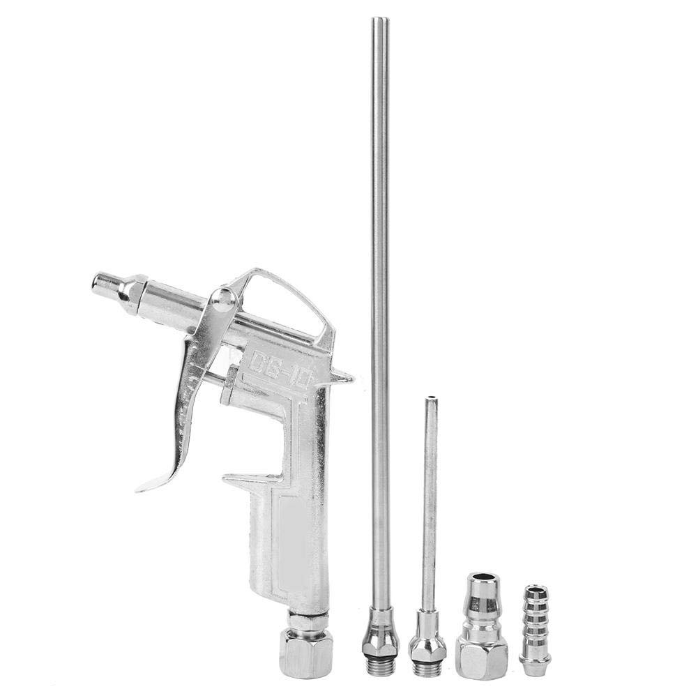 DG-10 Adjustable Pneumatic Air Nozzle Blow Gun - Aluminum Alloy Dust Cleaning Tool for Motorcycle Repair, Workshop & Industrial Cleaning (High-Pressure Air Duster for Auto Maintenance, Electronics, HVAC Systems)