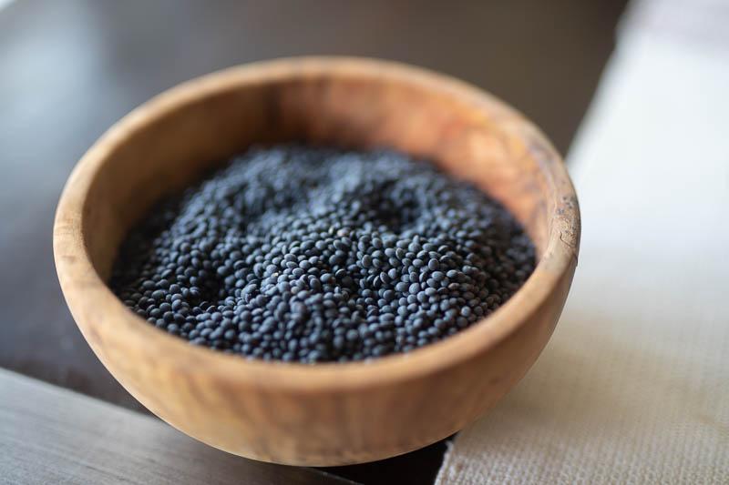 Premium Rancho Gordo Black Caviar Lentils 1 lb | Organic Heirloom Beans | High-Protein Vegan Superfood | Perfect for Soups, Salads & Gourmet Cooking