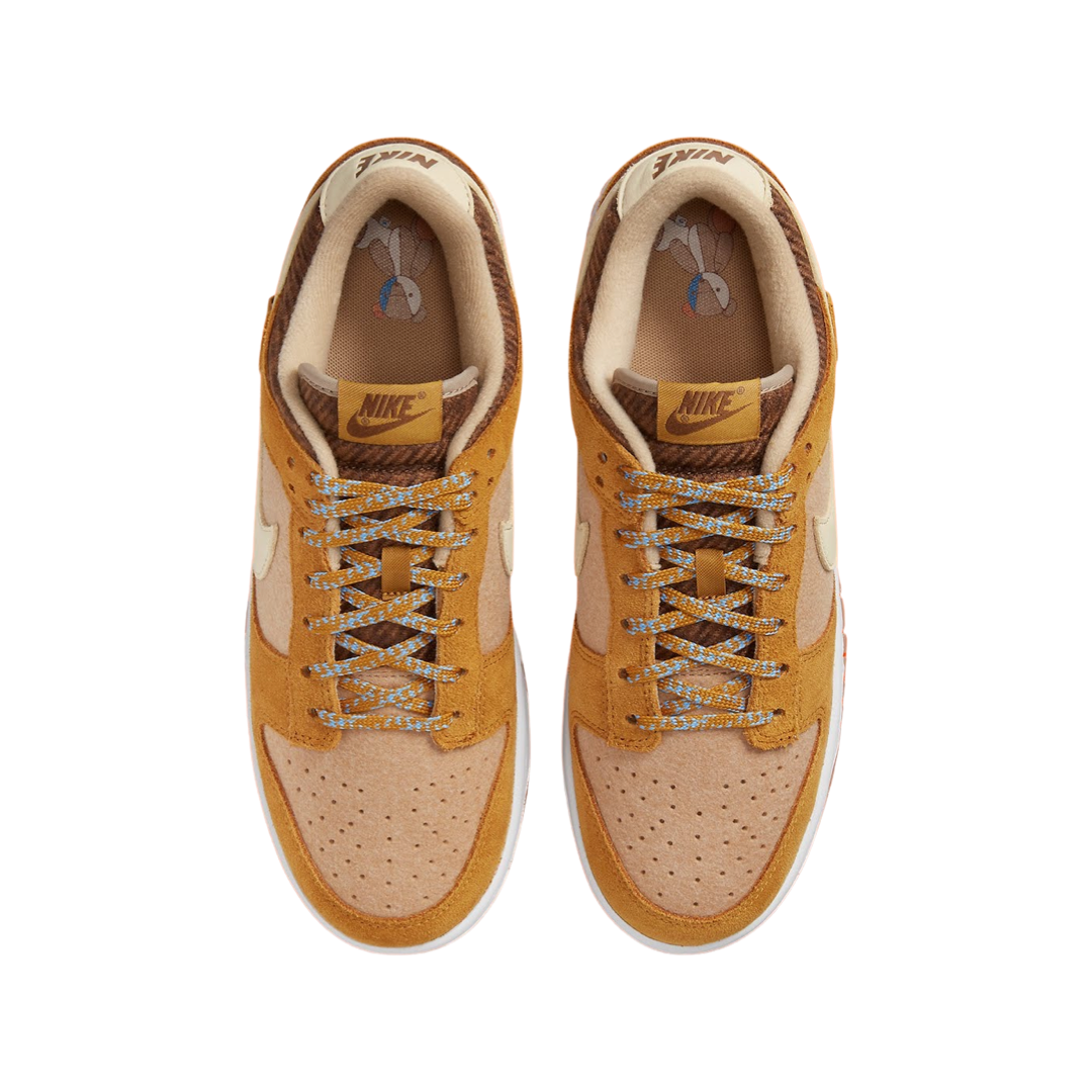 Nike Dunk Low Sneakers in Teddy Bear Praline Desert Ocher Hemp Pearl - Stylish Casual Shoes for Everyday Wear & Street Fashion