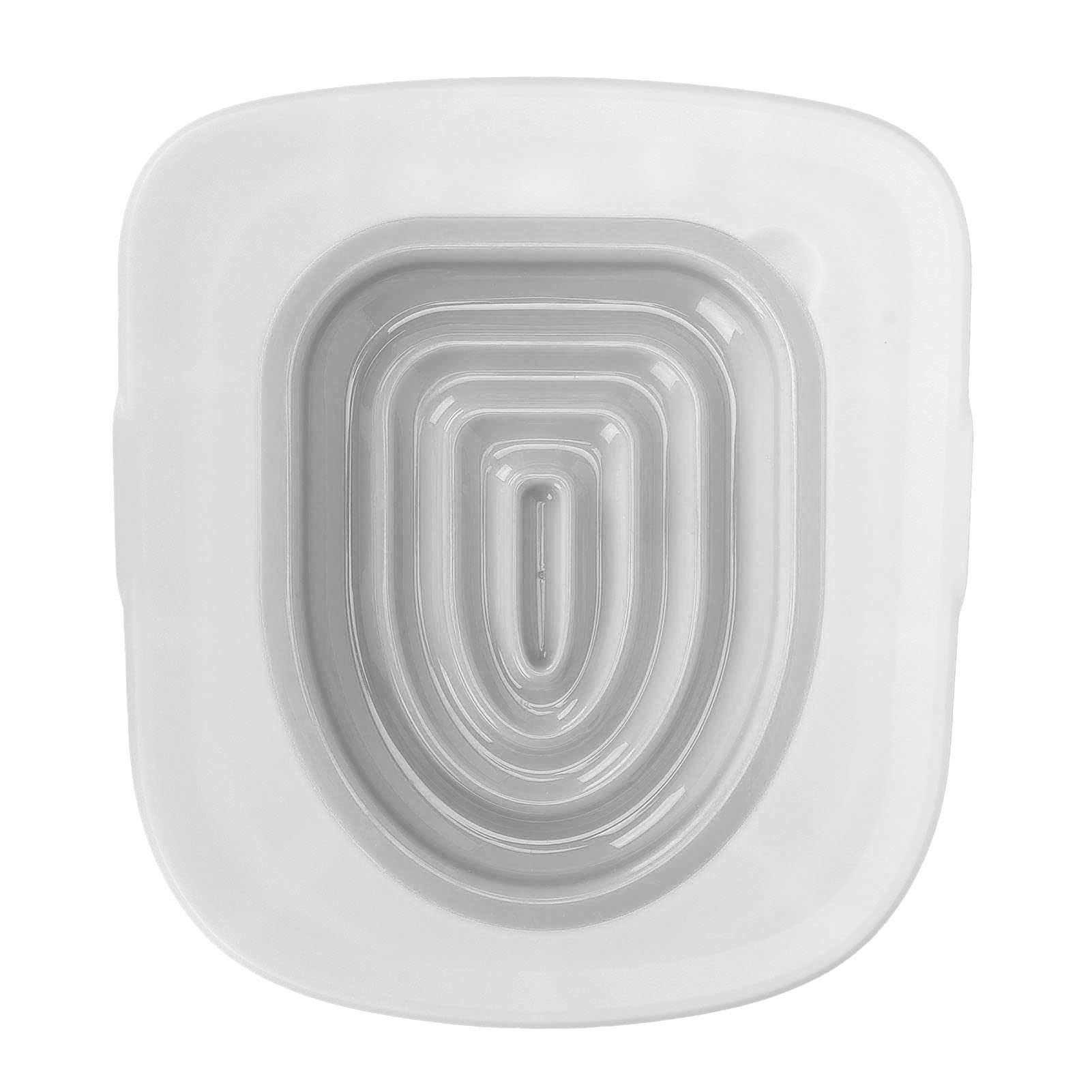 Ciciglow Cat Toilet Training Kit - Universal Reusable Cat Toilet Trainer for Home Toilet, Fits Round & Elongated Toilet Seats | Train Your Cat to Use Human Toilet Easily | Perfect for Small Bathrooms & Pet Owners
