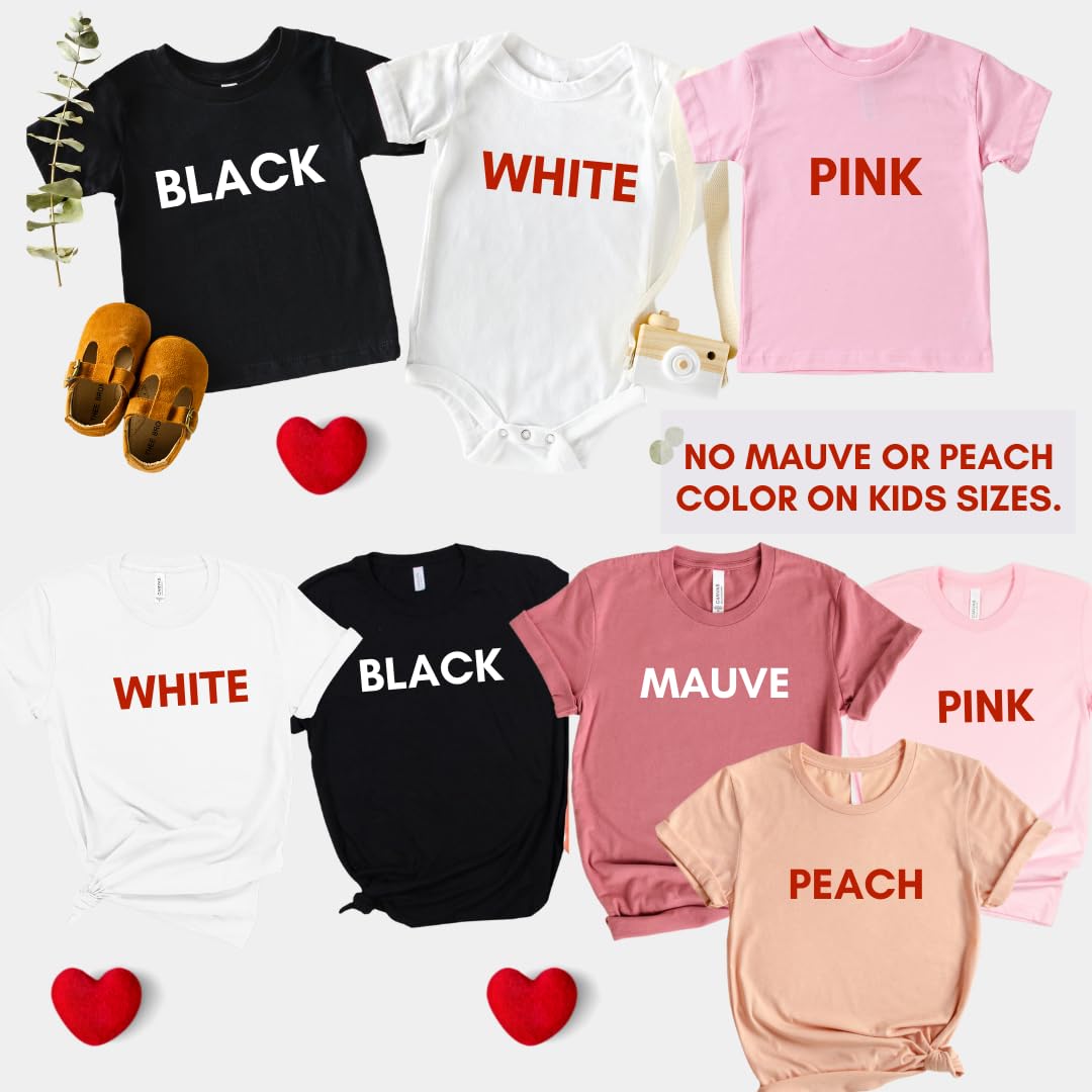 First Mother's Day Mommy and Me Matching Outfits Set - Cute Mother Son/Daughter Coordinating Clothes for 1st Time Moms | Perfect 1st Mother's Day Gift for New Moms | Ideal for Family Photos, Baby Showers & Special Celebrations